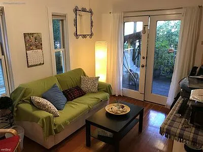 Living room with furniture