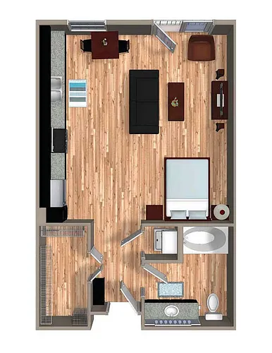 Floor plan E1