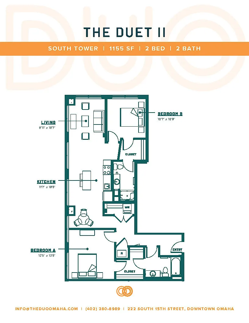 Floor plan The Duet II