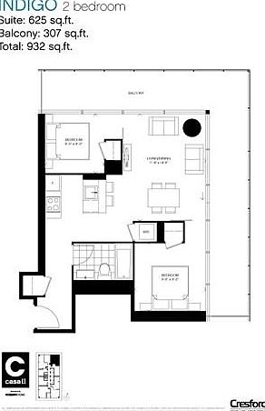 2nd image of 42 Charles St E #2609