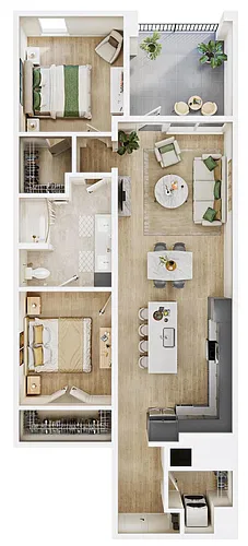 Floor plan B02