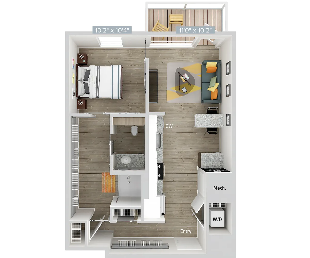 Floor plan 322