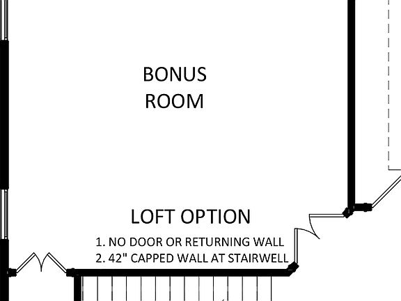 Optional Bonus Room