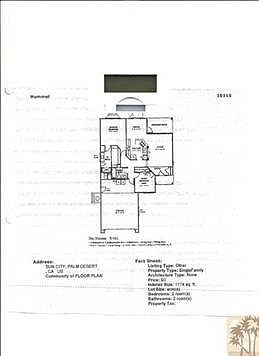 This home orientation is flip side of this drawing