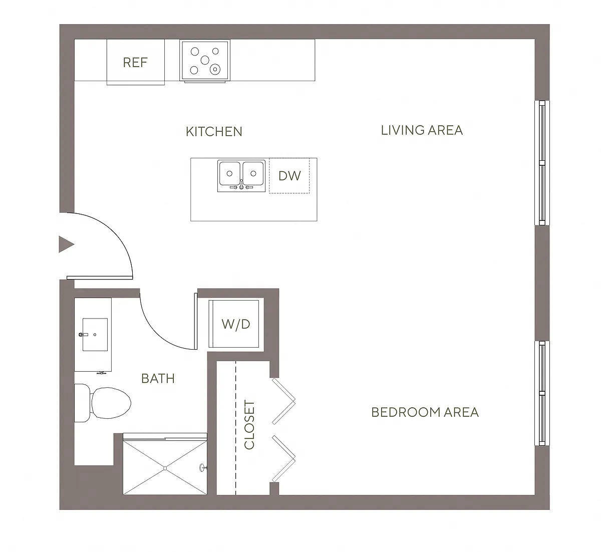 Floor plan S4 - Flats