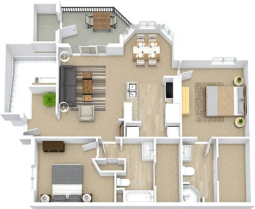 Floor plan The 1102