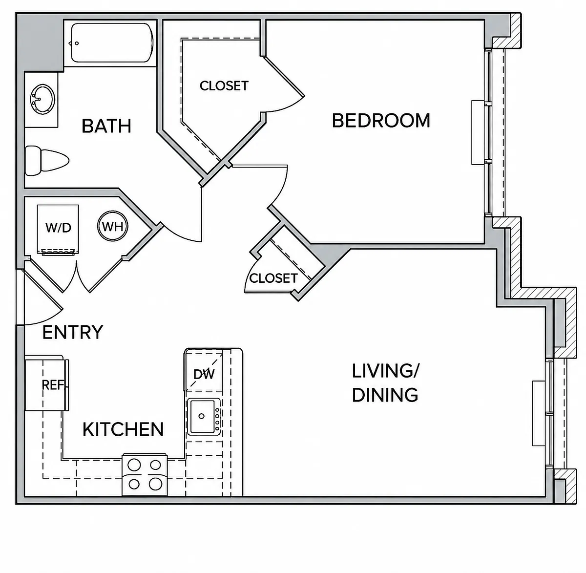 Floor plan BAY-11