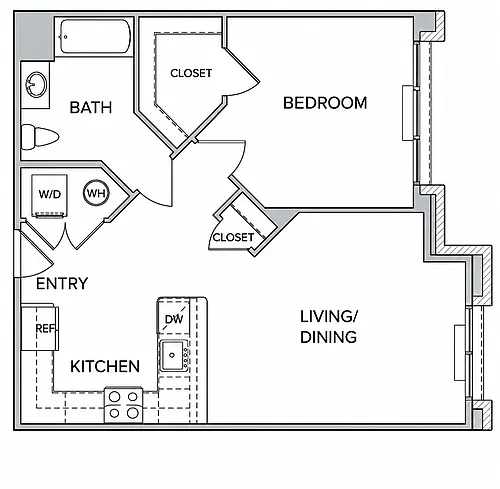 Floor plan BAY-11