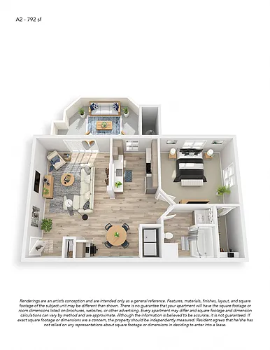 Floor plan A2