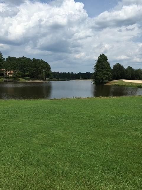 Lake and golf course view