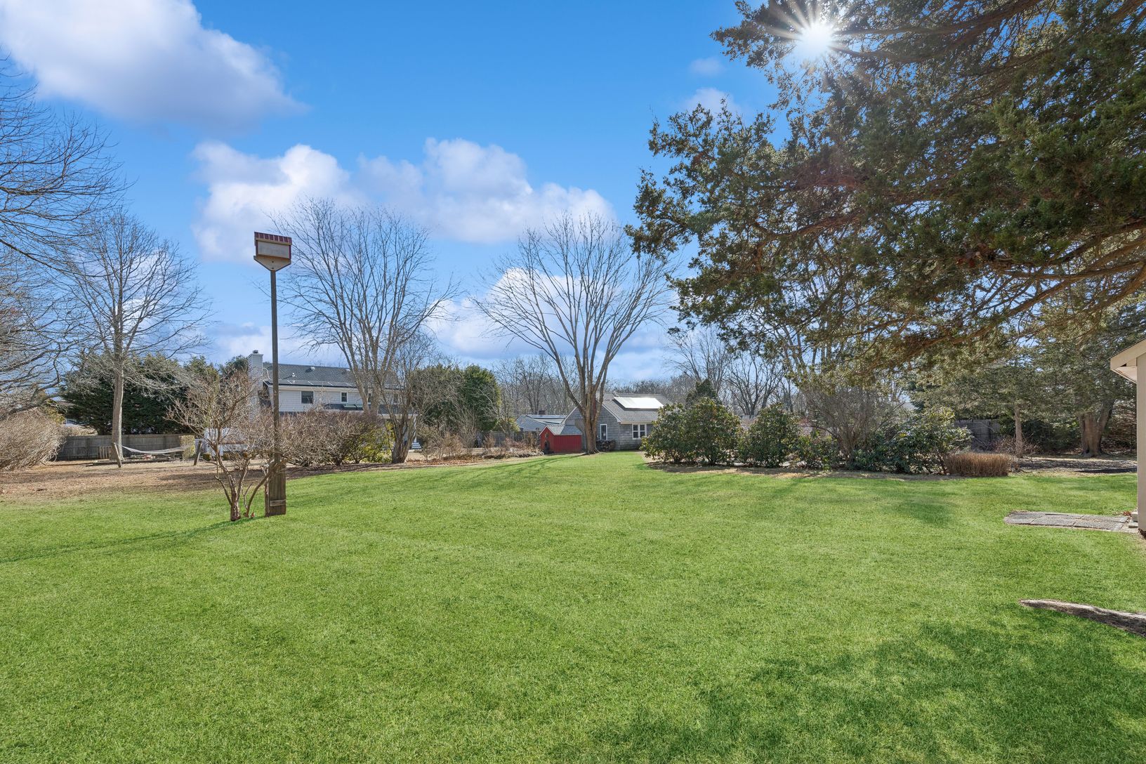 expansive outdoor area