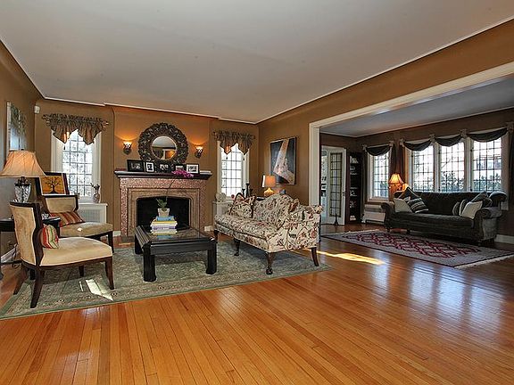 Living Room with Fireplace
