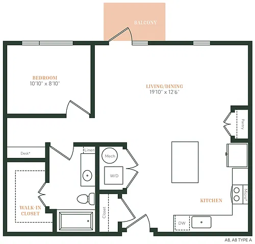 Floor plan A1M