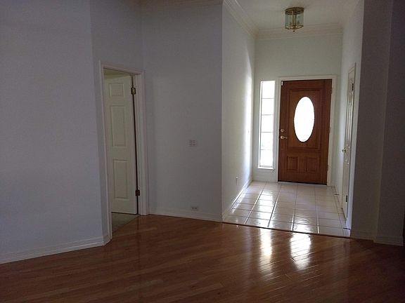 Front door as seen from living area