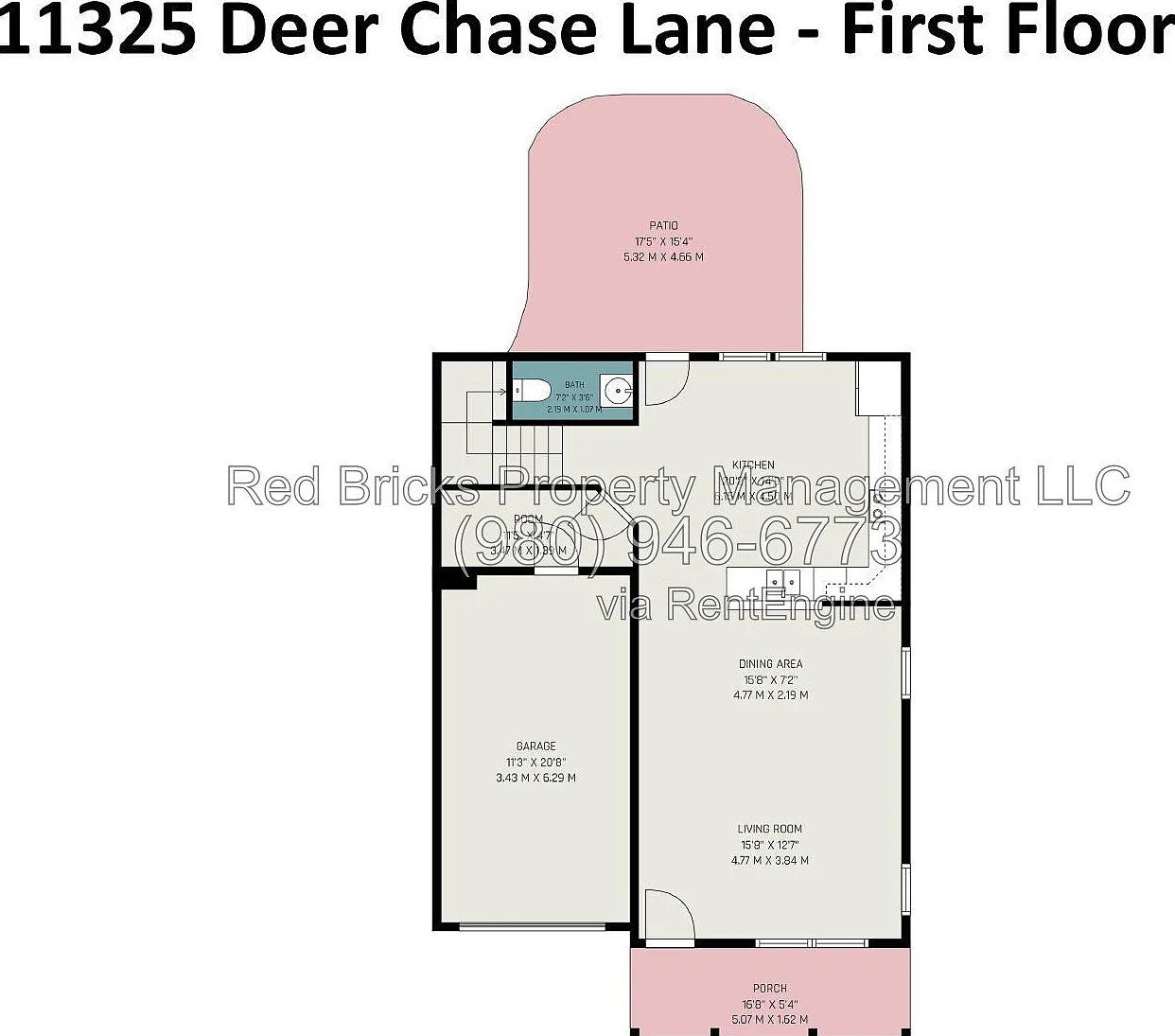 3 bed, 2.5 bath, 1752 sqft, $1,850 — Photo 4