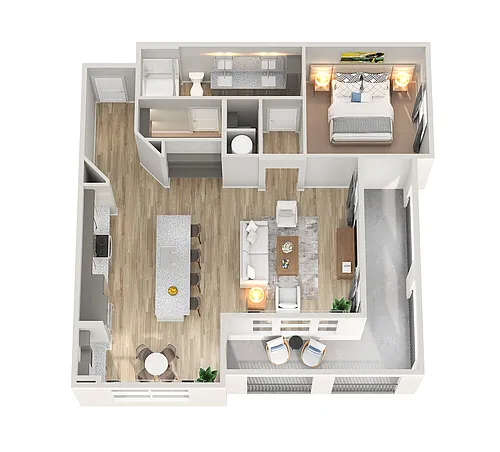 Floor plan A18