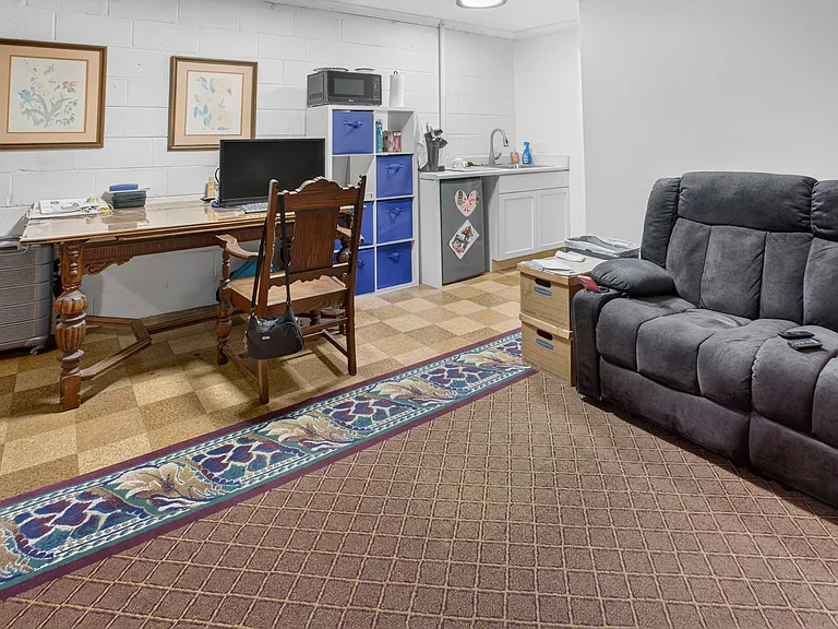 Lower level in-law suite.