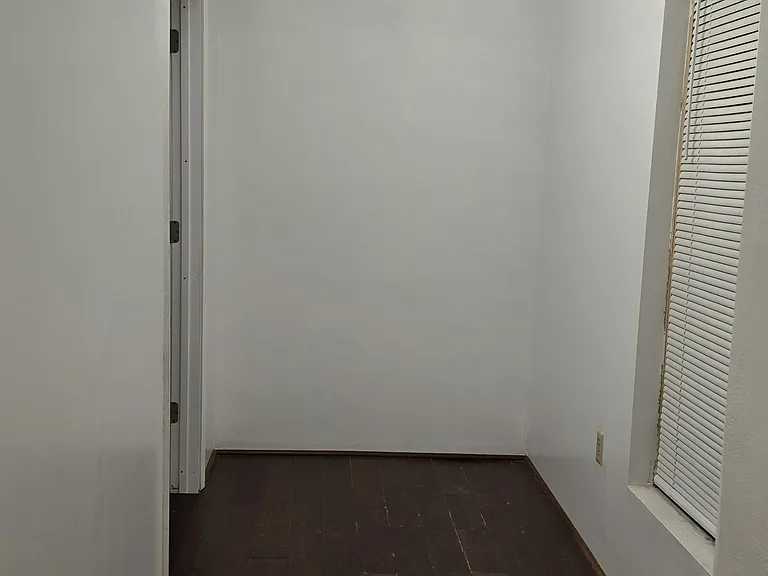 Area front of the bathroom.