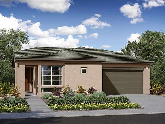 Elevation C features the modern California exterior style
