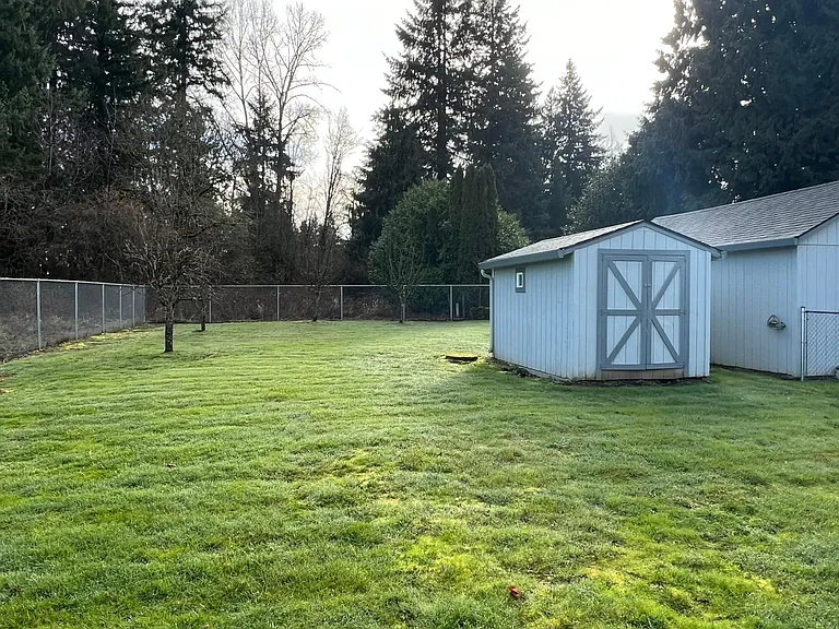Yard with Fruit Trees