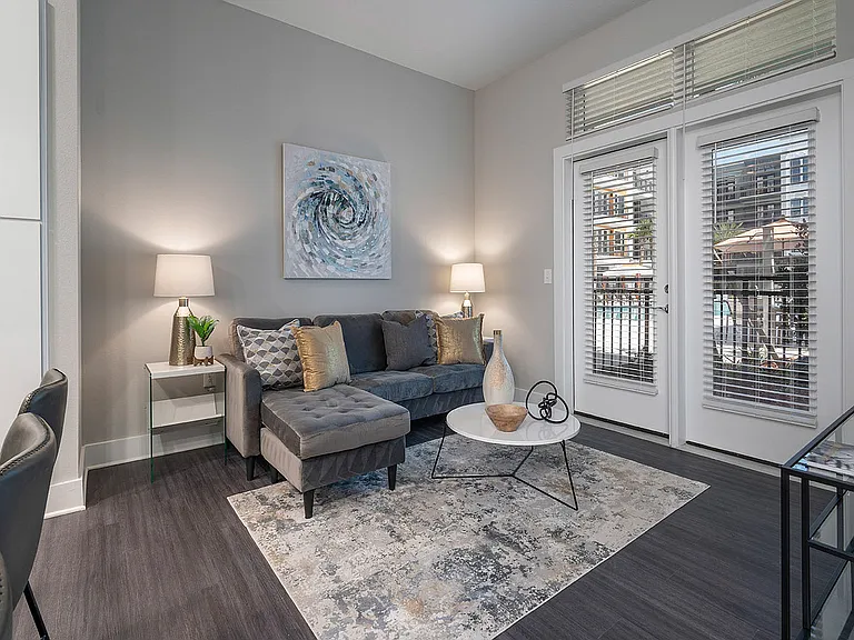 Experience relaxation and style in this beautifully designed living space.