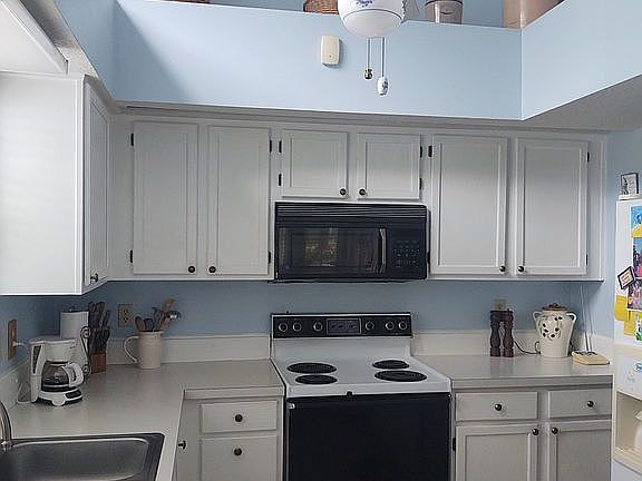 Kitchen, plant shelves