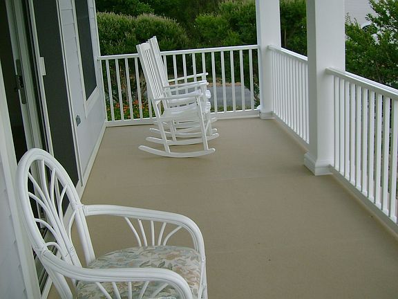 upstairs porch