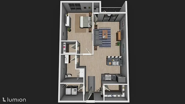 1 bed, 990 sqft, $2,015 — Photo 2