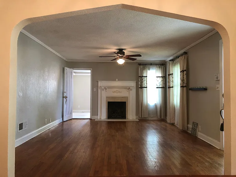 arched doorways throughout the home