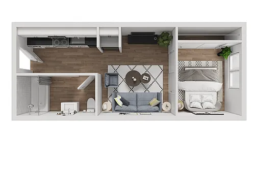 Floor plan Studio