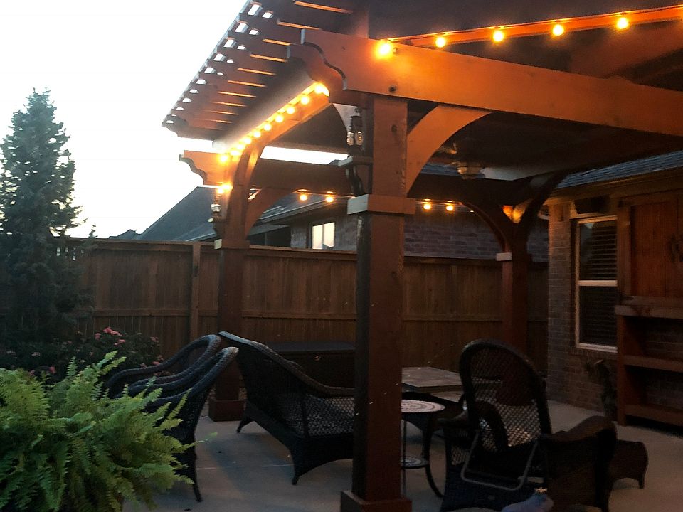 Backyard paradise. 