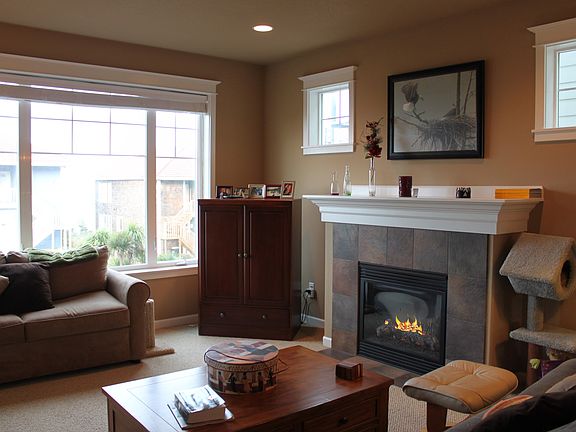 Greatroom with fireplace