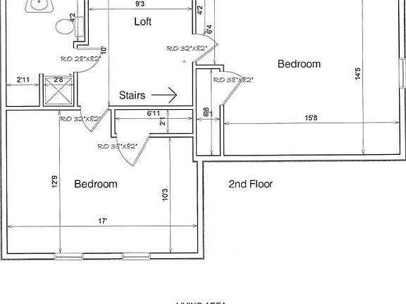 Floor plan - second floor