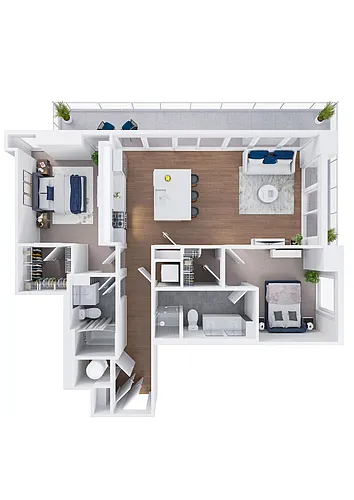 Floor plan B1