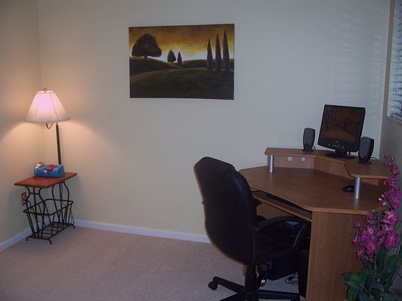 New Carpet, New Ceiling Fan, New Closet Doors, New Paint, New 2" Wood Blinds!