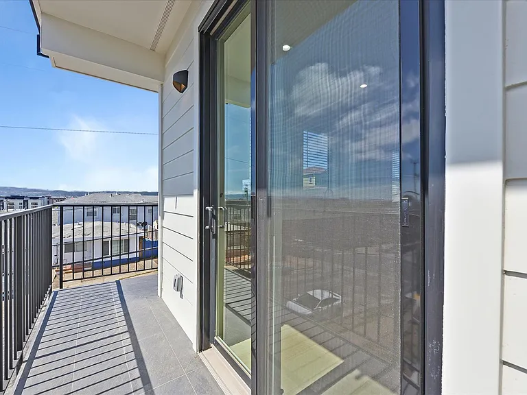 Balcony off Kitchen