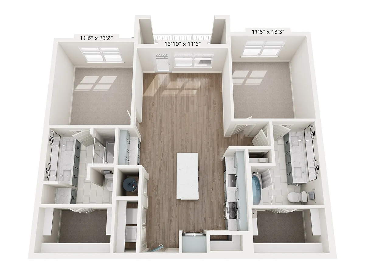 Floor plan B21