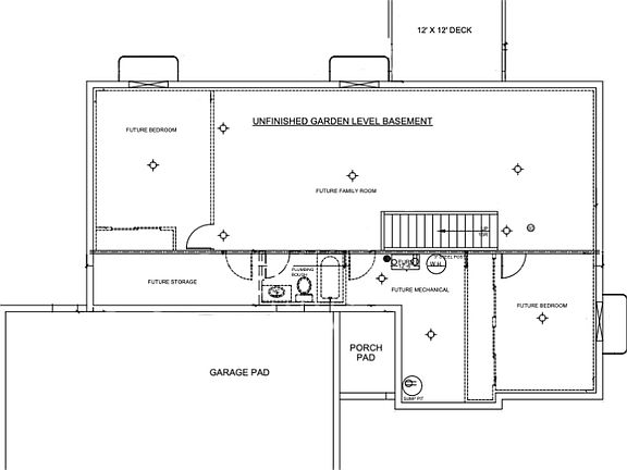 Unfin. Basement Plan