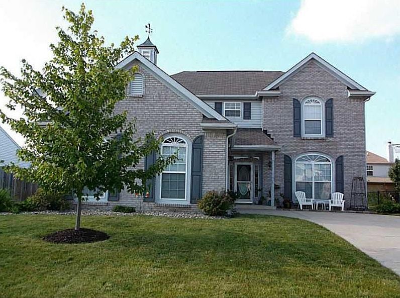 Exterior Front. Large 4 bdrm home with side load garage.