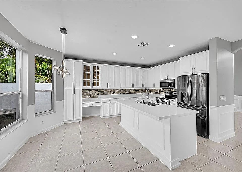 Newly renovated kitchen