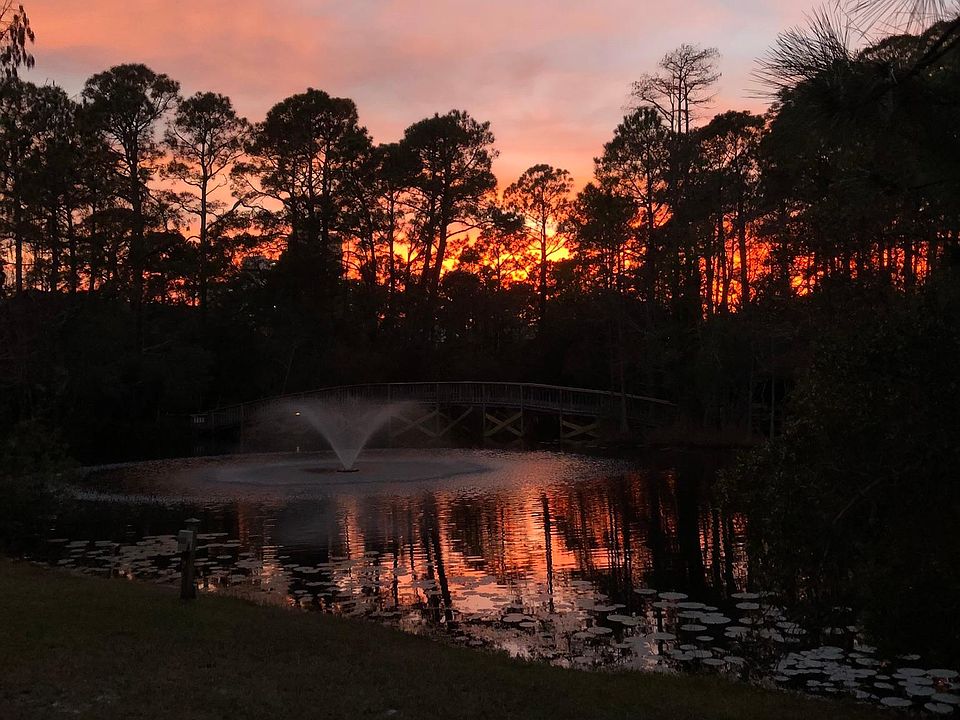 Great sunset view from the patio