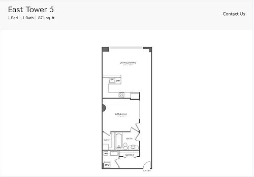 Floor plan East Tower 5