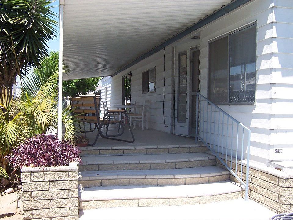 welcoming patio area
