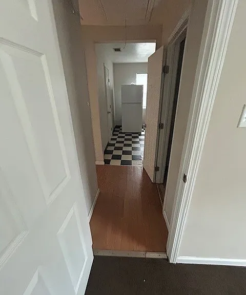 Hallway from Bedroom to Kitchen