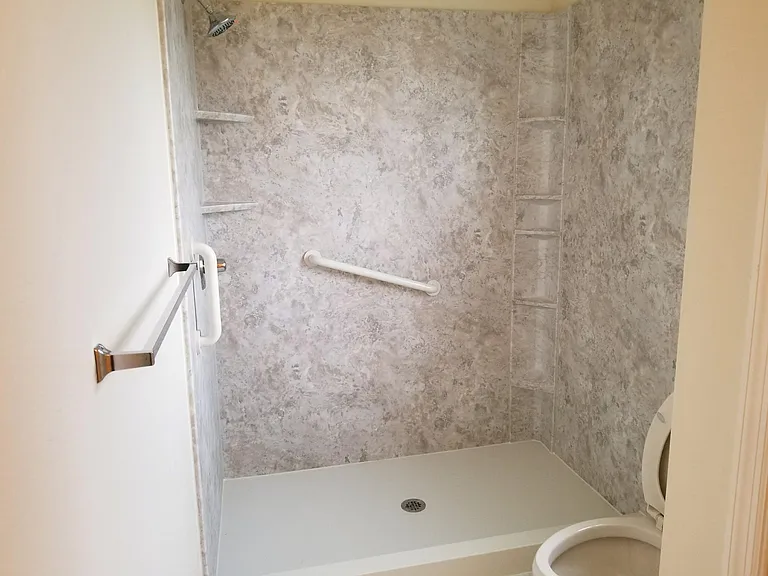 2nd floor shower stall.
