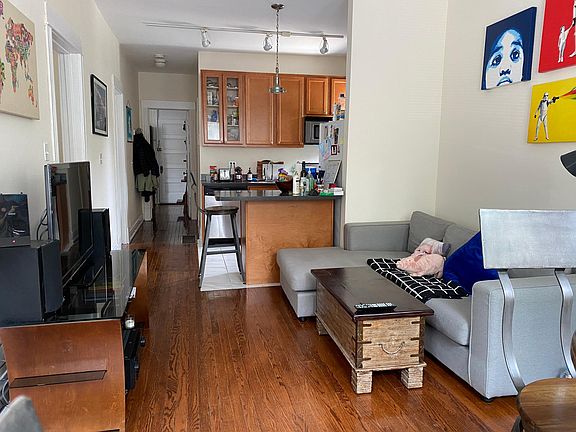 Living Room View into Apartment