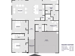 Merlin A Plan, The Reserve in Portland, Portland, TX 78374