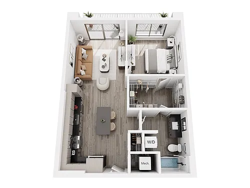 Floor plan A6