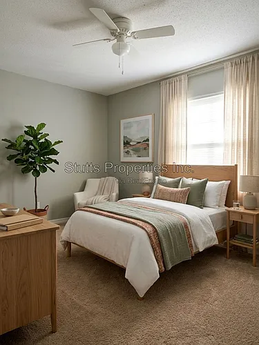 Floor plan 2 Bedroom 1.5 Bath