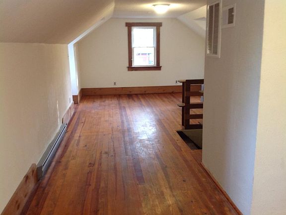 Upstairs - one room with 4 dormers